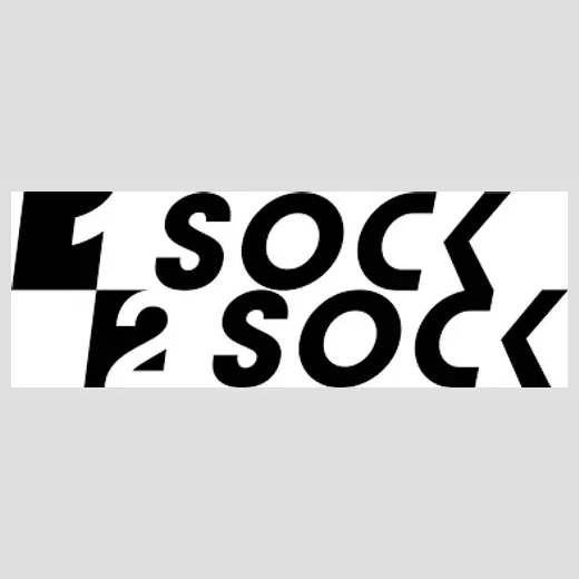 1 Sock 2 Sock brand logo for 1sock2sock.com