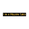 1 in a Million Cars brand logo for 1inamillioncars.com