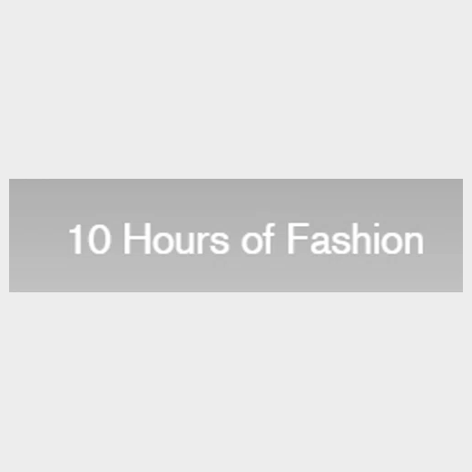 10 Hours of Fashion brand logo for 10hoursoffashion.net