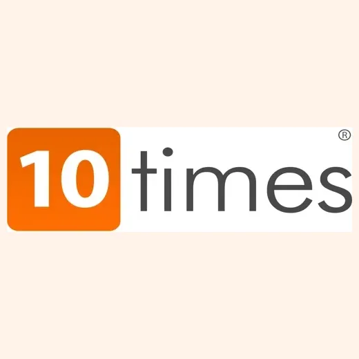 10 Times brand logo for 10times.com