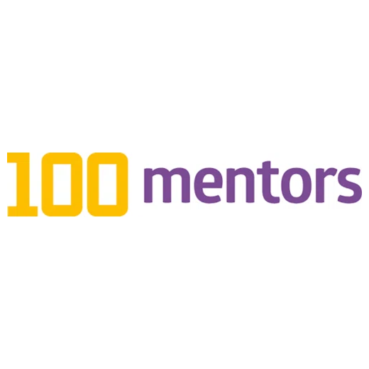 100 Mentors brand logo for 100mentors.com