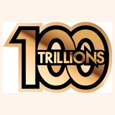 100 Trillions brand logo for 100trillions.com