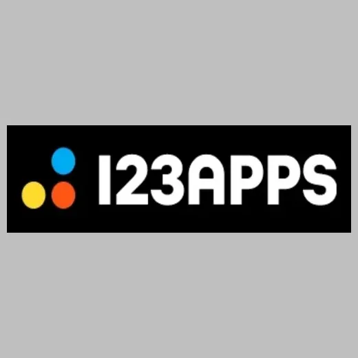 123 Apps brand logo for 123apps.com