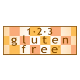 123 Gluten Free brand logo for 123glutenfree.com
