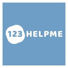 123 Help Me brand logo for 123helpme.com