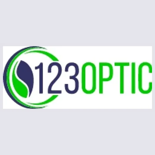 123 Optic brand logo for 123optic.com