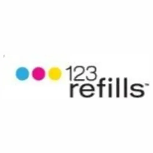 123 Refills brand logo for 123refills.com