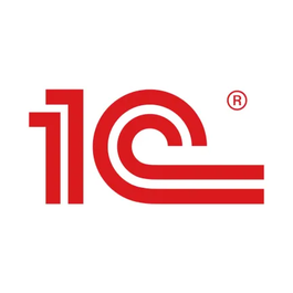 1C brand logo for 1c.ru