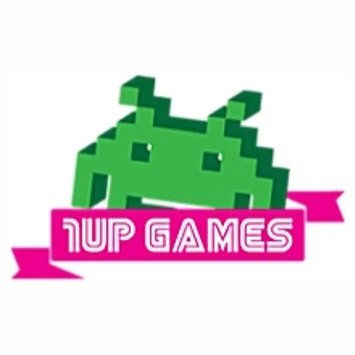 1Up Games brand logo for 1upgames.shop