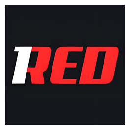 1RED Casino brand logo for 1red.com