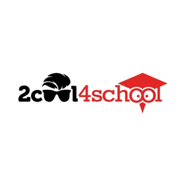 2 Cool 4 School brand logo for 2cool4school.org