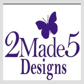 2 Made 5 Designs brand logo for 2made5designs.com