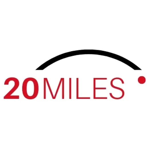 20 Miles brand logo for 20miles.us