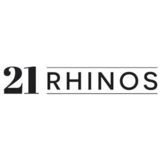 21 Rhinos brand logo for 21rhinos.com