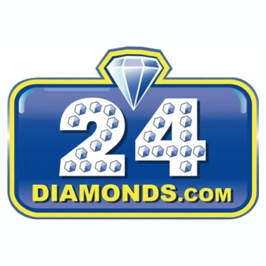 24 Diamonds brand logo for 24diamonds.com