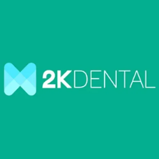 2K Dental brand logo for 2kdental.com