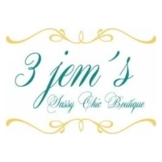 3 Jems Boutique brand logo for 3jemsboutique.com