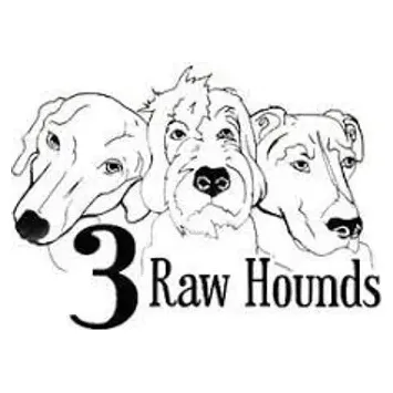 3 Raw Hounds brand logo for 3rawhounds.com