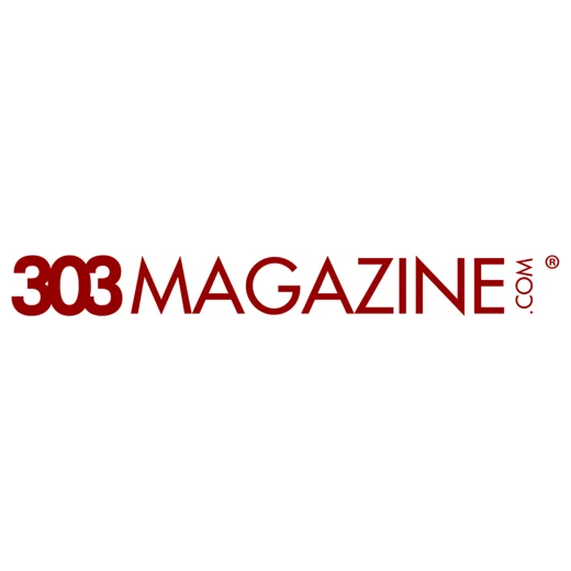 303 Magazine brand logo for 303magazine.com