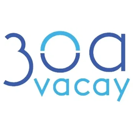30a-Vacay brand logo for 30a-vacay.com