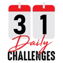 31 Daily Challenges brand logo for 31dailychallenges.com