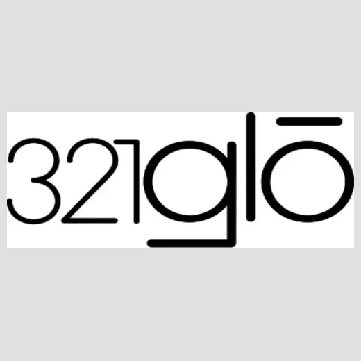 321 Glo brand logo for 321glo.com