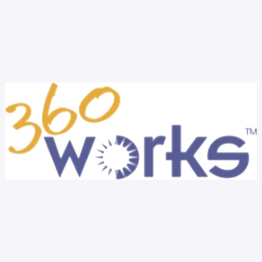 360 Works brand logo for 360works.com