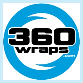 360 Wraps brand logo for 360wraps.com