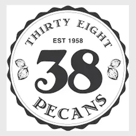 38 Pecans brand logo for 38pecans.com