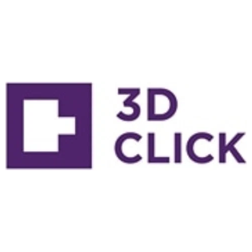 3D Click brand logo for 3dclick.com