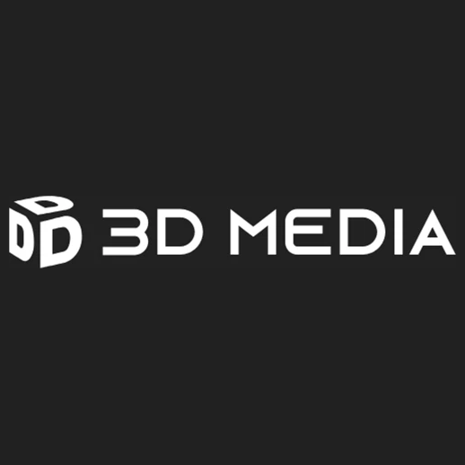 3D Media brand logo for 3dmedia.com