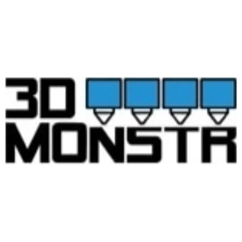 3D Monstr brand logo for 3dmonstr.com
