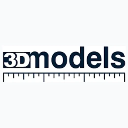 3DModels brand logo for 3dmodels.org