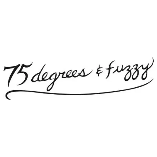 75 Degrees and Fuzzy brand logo for 75degreesandfuzzy.com