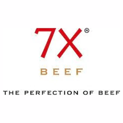 7X Beef brand logo for 7xbeef.com