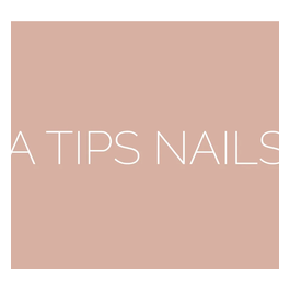 A Tips Nails brand logo for atipsnails.com.au