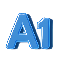 A1 Scrubs brand logo for a1scrubs.com