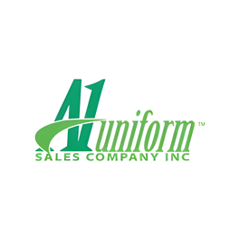 A1 Uniforms brand logo for a1uniforms.com
