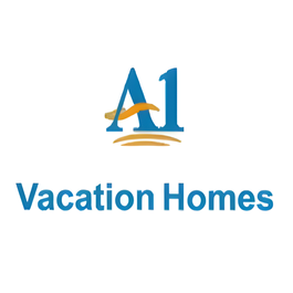 A1 Vacation Homes brand logo for a1vacationhomes.com