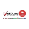 AED Land brand logo for aedland.com