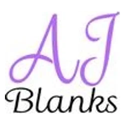 AJ Blanks brand logo for ajblanks.com