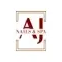 AJ Nails and Spa brand logo for ajnailsandspa.com