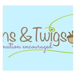 Acorns and Twigs brand logo for acornsandtwigs.com