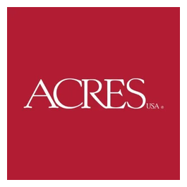 Acres U.S.A. brand logo for acresusa.com