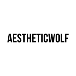 Aesthetic Wolf brand logo for aestheticwolf.com
