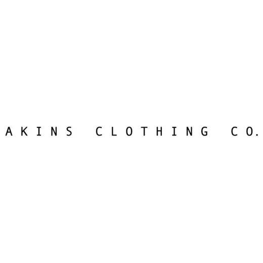 Akin's Clothing Co. brand logo for akinsclothingco.com