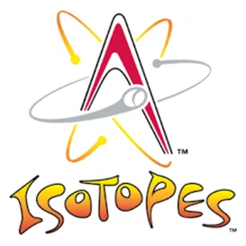 Albuquerque Isotopes brand logo for isotopes.milbstore.com