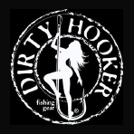 Dirty Hooker Fishing Gear brand logo for dirtyhookerfishing.com