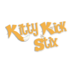Kitty Kick Stix brand logo for kittykickstix.com