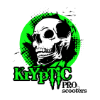 Kryptic Pro Scooters brand logo for krypticproscooters.com